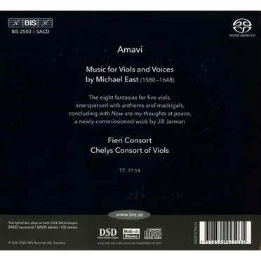 Amavi: Music For Viols And Voices