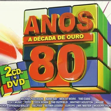 Anos 80: A década de ouro by Various Artists - album cover