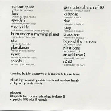 Blueprints for Modern (Techno)logy, Volume 2 by Various Artists - album cover
