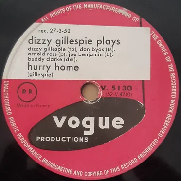 Hurry Home / Say Eh