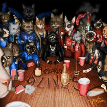 9 Lives by Sneakbo - album cover