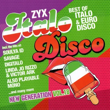 ZYX Italo Disco: New Generation, Vol. 18 by Various Artists - album cover