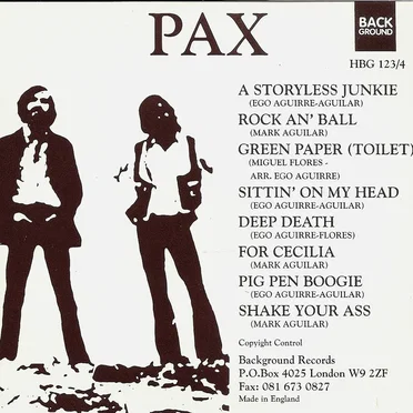 Pax by Pax - album cover