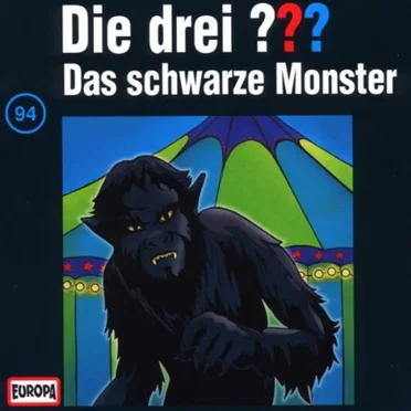 Die drei ??? 94: Das schwarze Monster by Die drei ??? - album cover