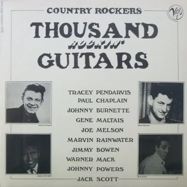 Country Rockers, Volume 1: Thousand Rockin’ Guitars by Various Artists - album cover