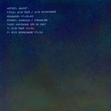 Acid Test / Acid Experiment by AB-607 - album cover