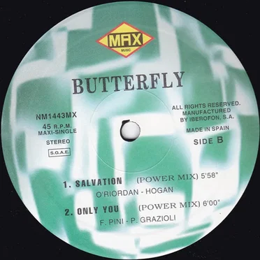 Salvation by Butterfly - album cover