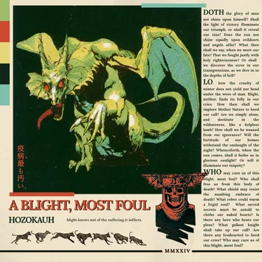 a blight, most foul