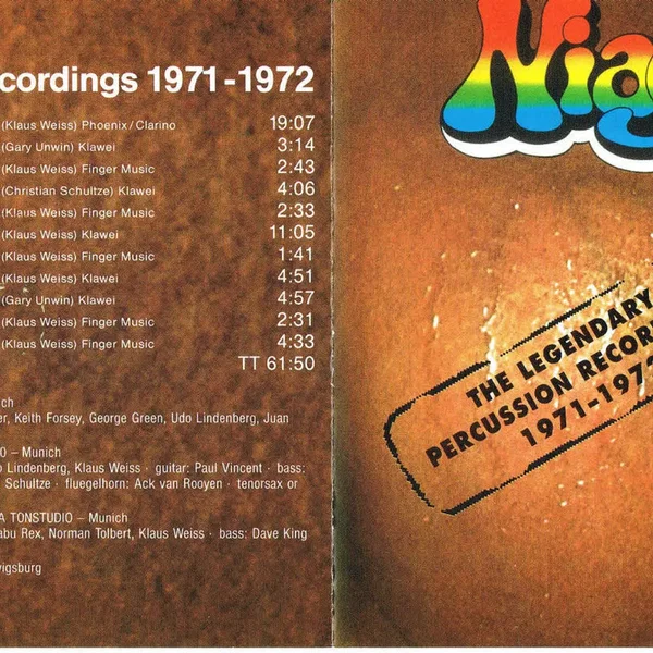 The Legendary Percussion Recordings 1971 - 1972