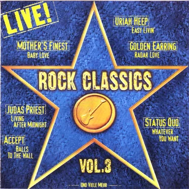 Rock Classics, Vol. 3 by Various Artists - album cover