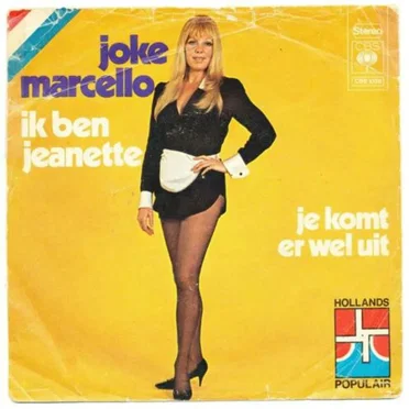 Ik Ben Jeanette / Je Komt Er Wel Uit by Joke Marcello - album cover