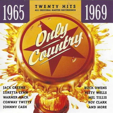 Only Country 1965-1969 by Various Artists - album cover