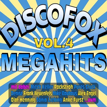 Discofox Megahits, Vol. 4 by Various Artists - album cover