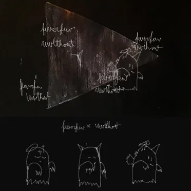 w/o / feverfew