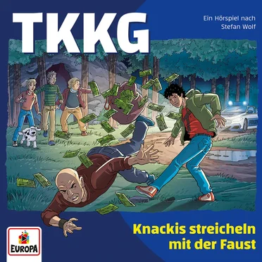 TKKG 231: Knackis streicheln mit der Faust by Stefan Wolf - album cover