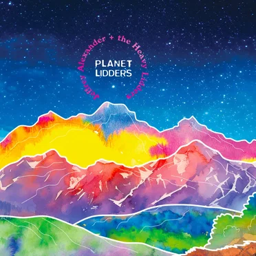 Planet Lidders by Jeffrey Alexander + The Heavy Lidders - album cover
