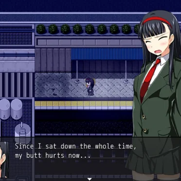 Purposely Bad Field Recording of a Field Recording in an Eroge