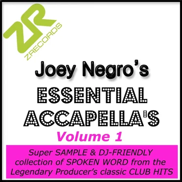 Joey Negro's Essential Acapellas - Volume 1 by Various Artists - album cover