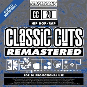 Mastermix Classic Cuts 20: Hip Hop/Rap by Various Artists - album cover