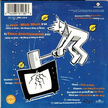 Jean-Mich Much by Billy Ze Kick et les Gamins en Folie - album cover