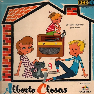 20 éxitos musicales para niños by Alberto Closas - album cover
