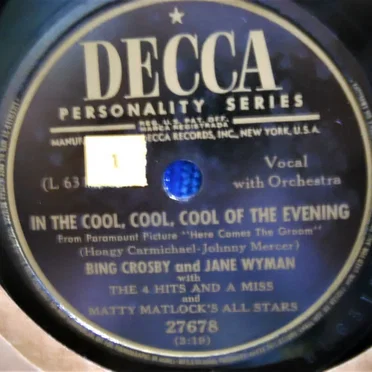 In the Cool, Cool, Cool of the Evening (from Paramount picture “Here Comes the Groom”) / Misto Cristofo Columbo (from Paramount picture “Here Comes the Groom”)