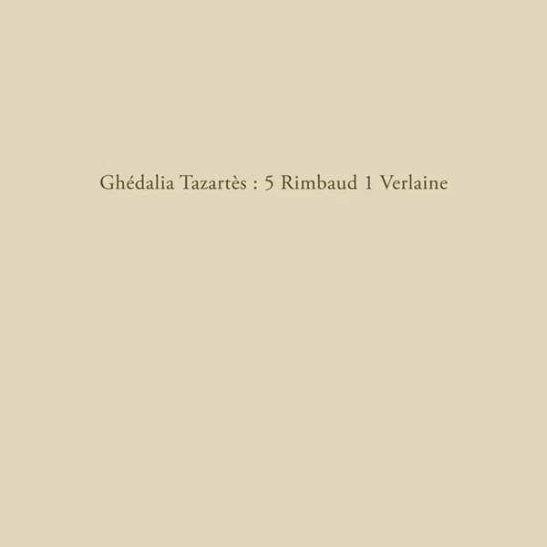 5 Rimbaud 1 Verlaine