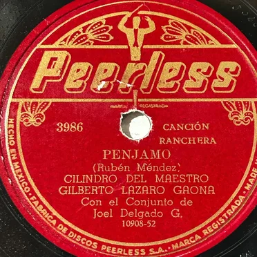 Pénjamo / Nacho Bernal by Cilindro del Maestro Gilberto Lázaro Gaona con el Conjunto de Joel Delgado G. - album cover