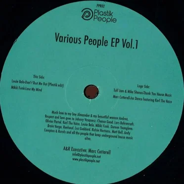 Various People EP Vol.1 by Various Artists - album cover