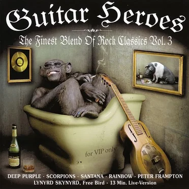 The Finest Blend of Rock Classics, Vol. 03: Guitar Heroes by Various Artists - album cover