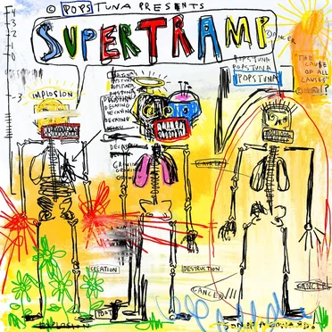 Supertramp by Pops Tuna - album cover