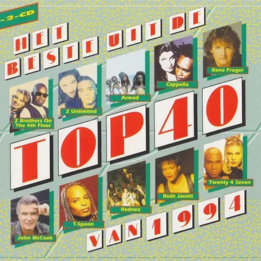 Het beste uit de Top 40 van 1994 by Various Artists - album cover