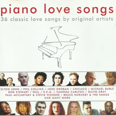Piano Love Songs by Various Artists - album cover