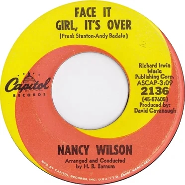 Face It Girl, It's Over / The End of Our Love