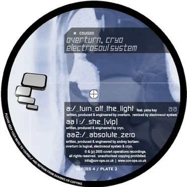 Turn Off the Light (Electrosoul System remix) / She (VIP) / Absolute Zero
