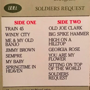 Soldiers Request by Stoney Gap - album cover