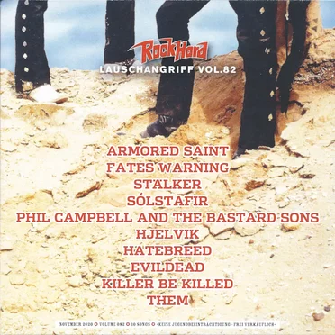 Rock Hard Lauschangriff, Volume 082 by Various Artists - album cover