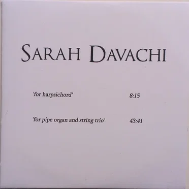 For Harpsichord / For Pipe Organ and String Trio