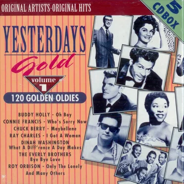 Yesterdays Gold: 120 Golden Oldies, Volume 1 by Various Artists - album cover