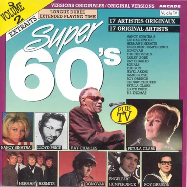 Super 60’s, Volume 2 by Various Artists - album cover