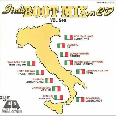 Italo Boot-Mix On CD Vol. 5+8 by Various Artists - album cover
