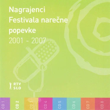 Nagrajenci Festivala narečne popevke 2001 - 2007 by Various Artists - album cover