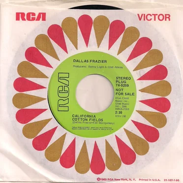 California Cotton Fields / Sweetheart Don't Throw Yourself Away