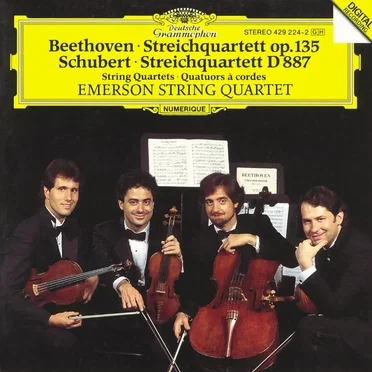 Beethoven: Streichquartet, op. 135 / Schubert: Streichquartett, D. 887