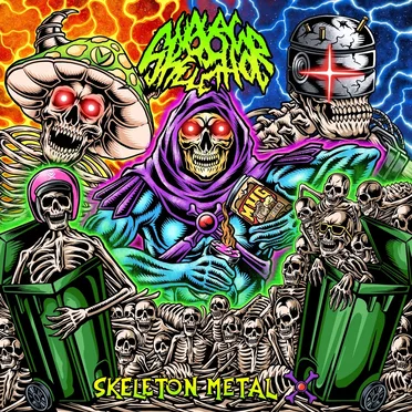 Skeleton Metal X by Vargskelethor - album cover