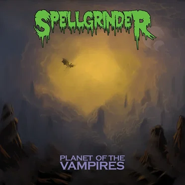 Planet of the Vampires by Spellgrinder - album cover