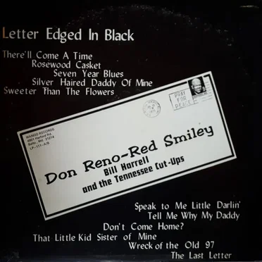 Letter Edged in Black