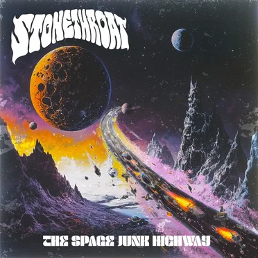 The Space Junk Highway by Stonethroat - album cover