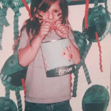 I was happy when I was a kid