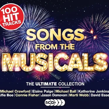 Songs From The Musicals (The Ultimate Collection) by Various Artists - album cover